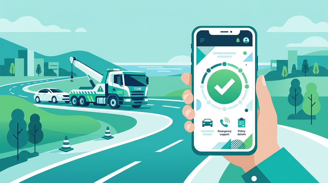 Online správa povinného ručení Direct přes mobilní aplikaci