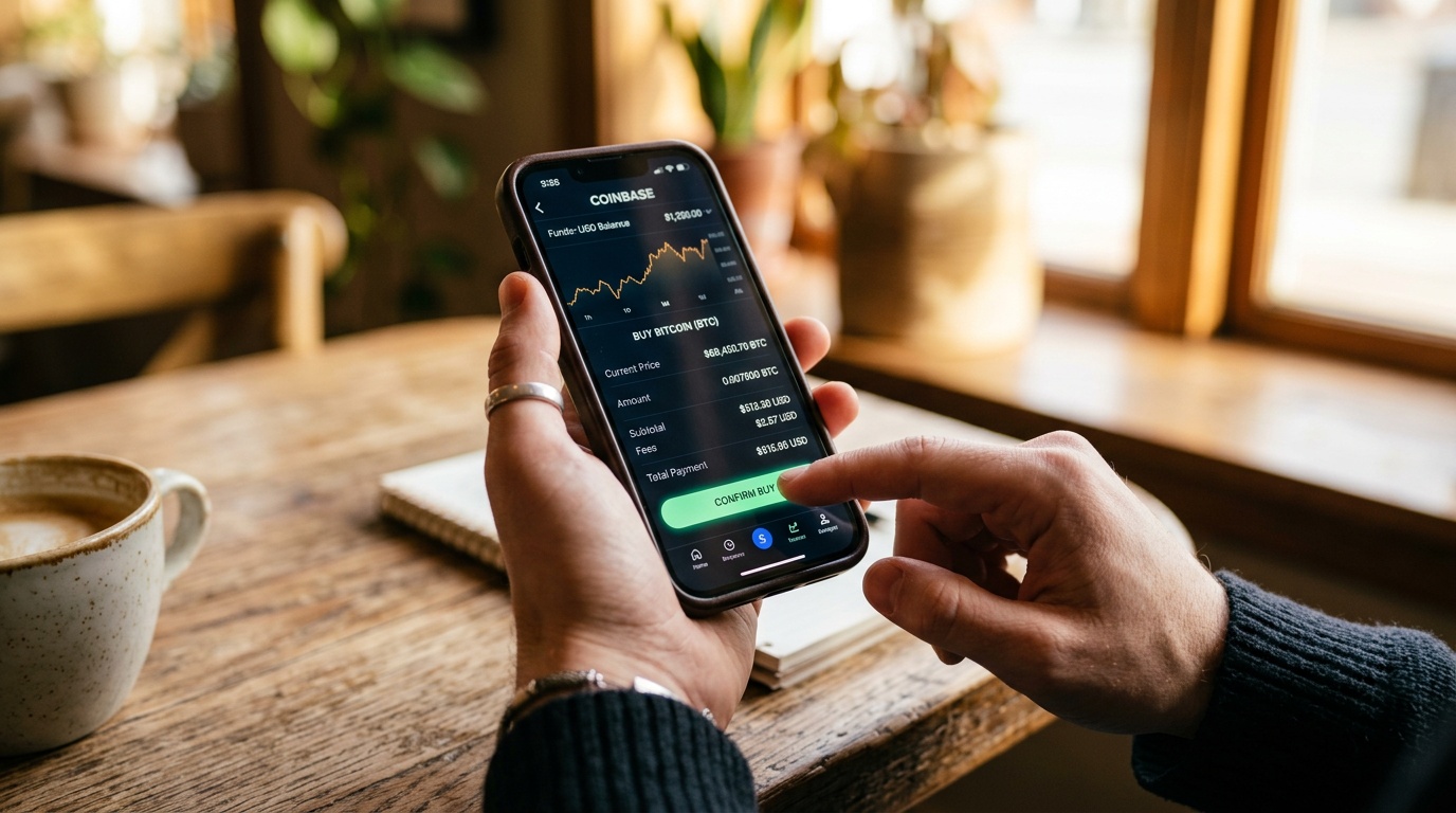 Nákup bitcoinu z Česka přes mobilní aplikaci