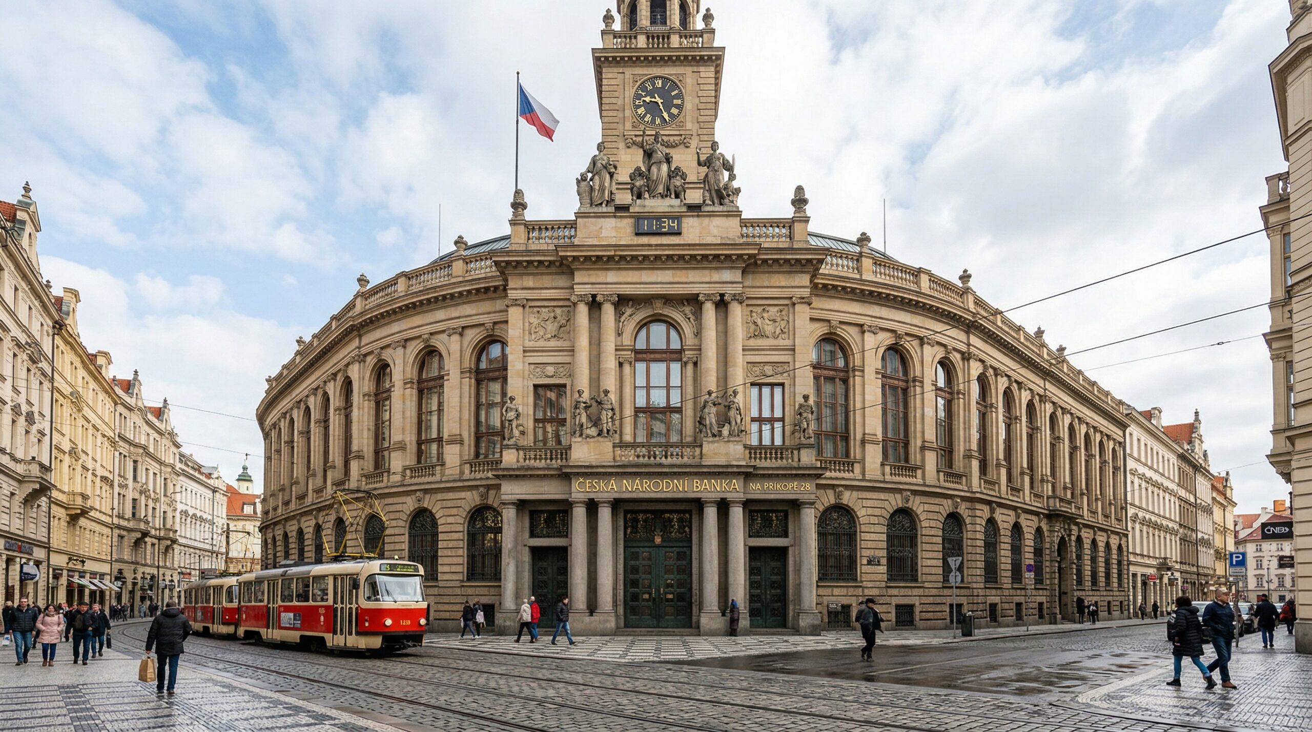 Česká národní banka drží sazby na 3,50 %