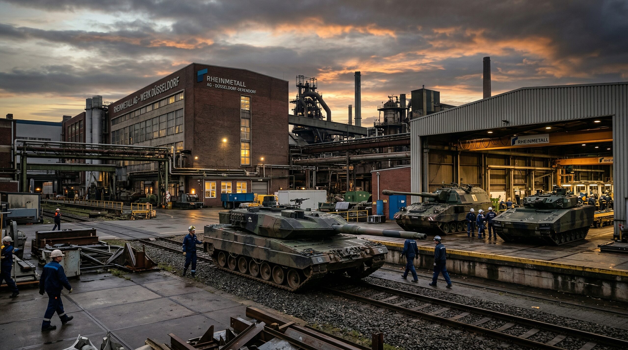 Rheinmetall vede německou obrannou rally