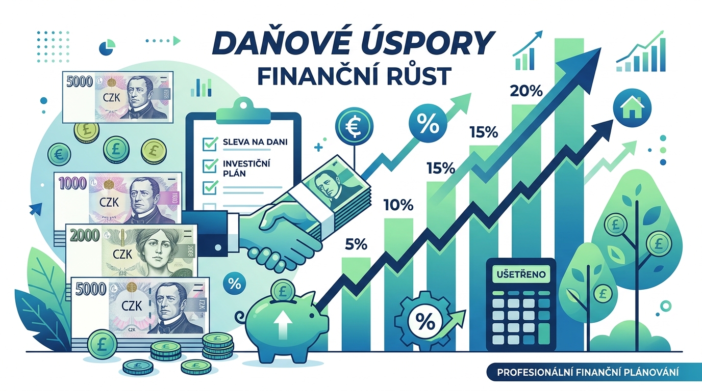 DIP daňová úleva – investování s daňovým zvýhodněním