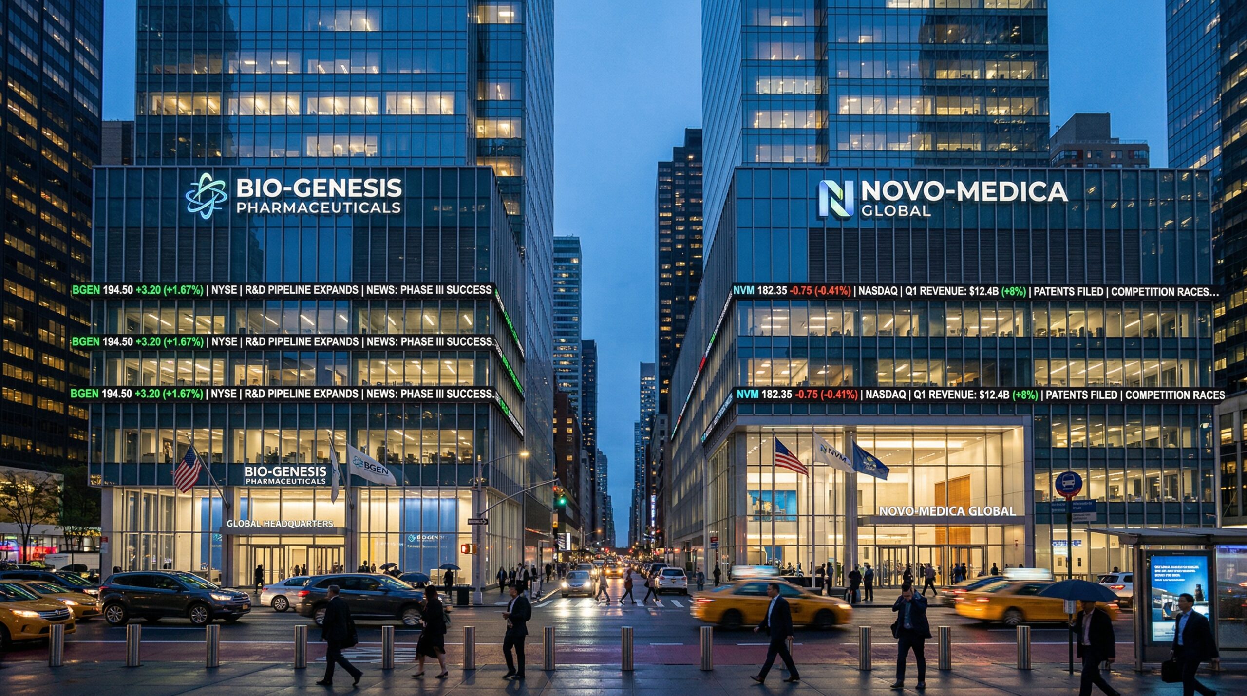 Eli Lilly versus Novo Nordisk srovnání