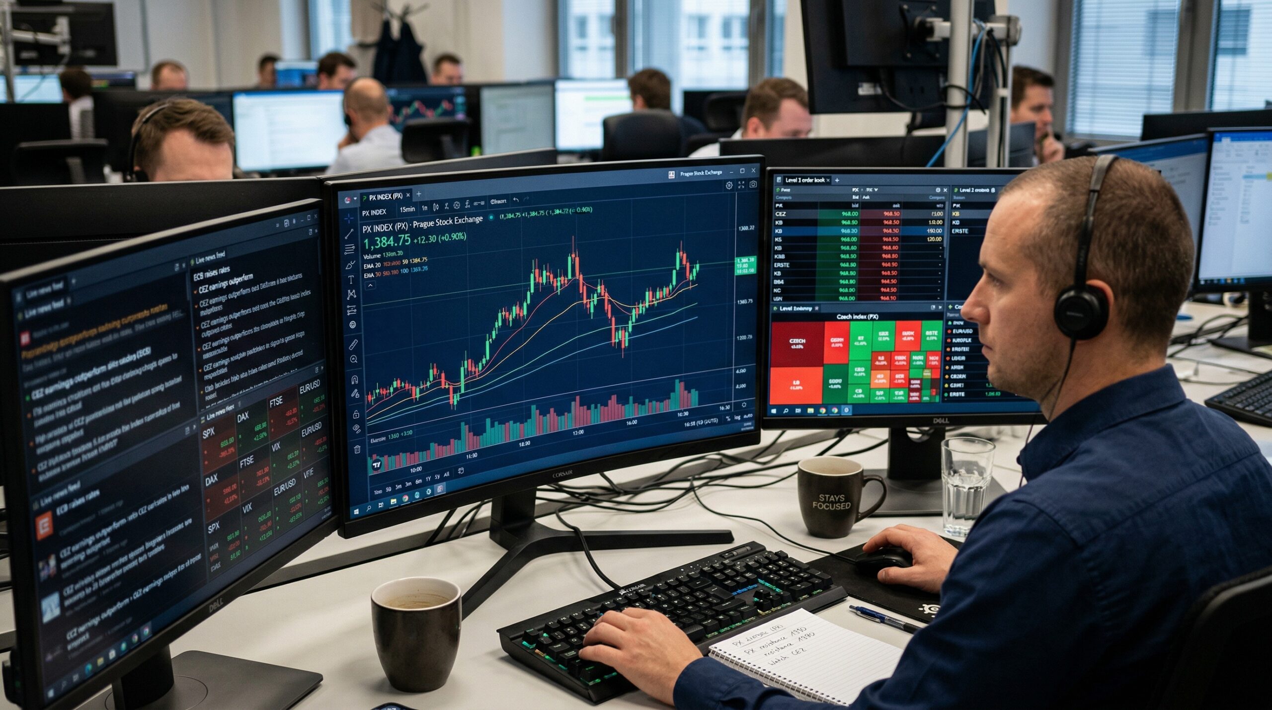 PX index v dubnu 2026