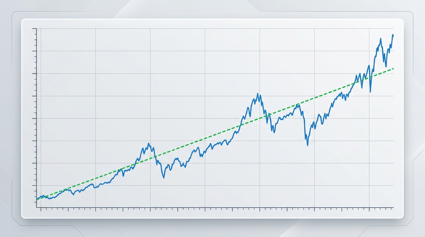 Historický růst indexu S&P 500
