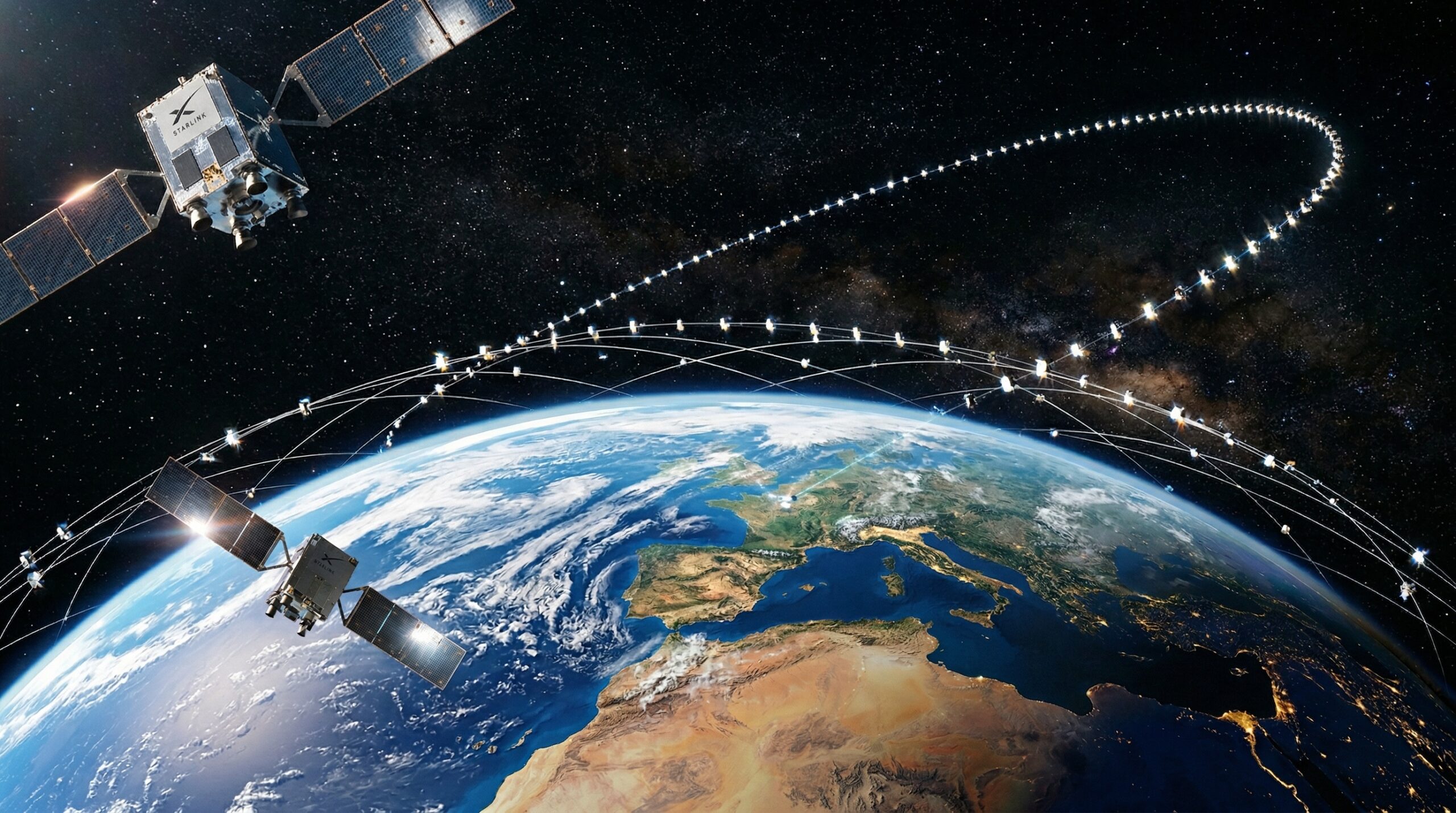 Starlink satelitní konstelace SpaceX