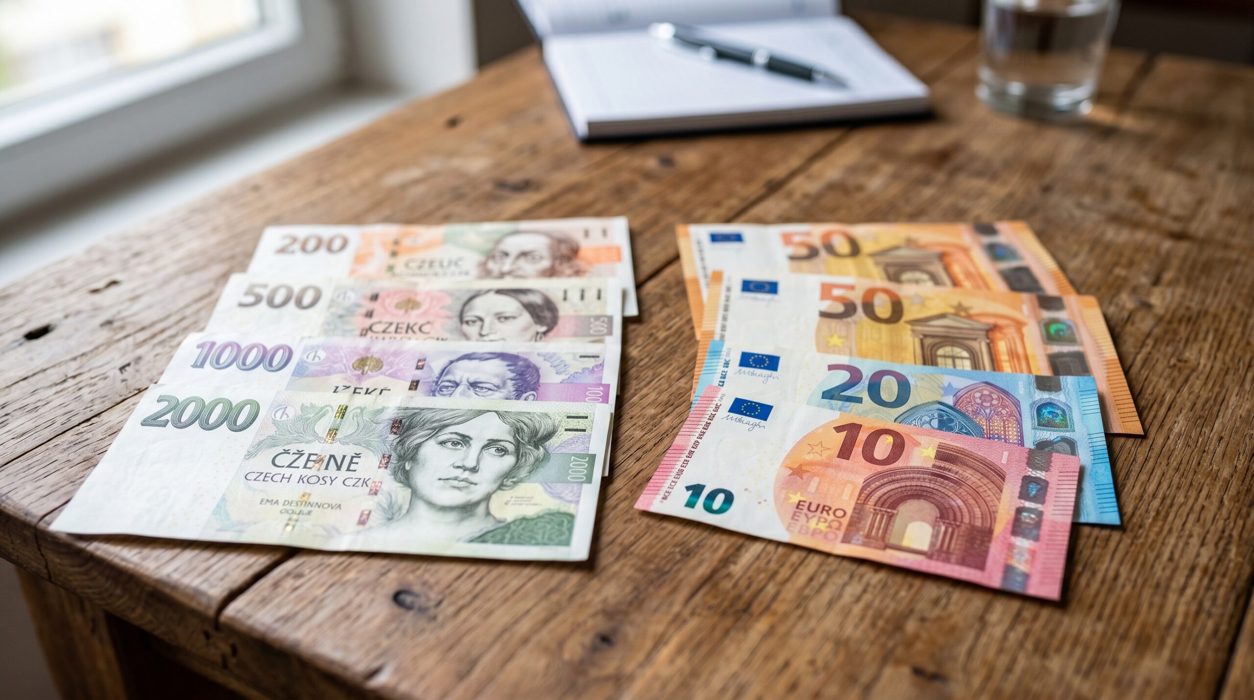 Koruna je nejsilnější od března — vyšší sazby ECB ji mohou oslabit
